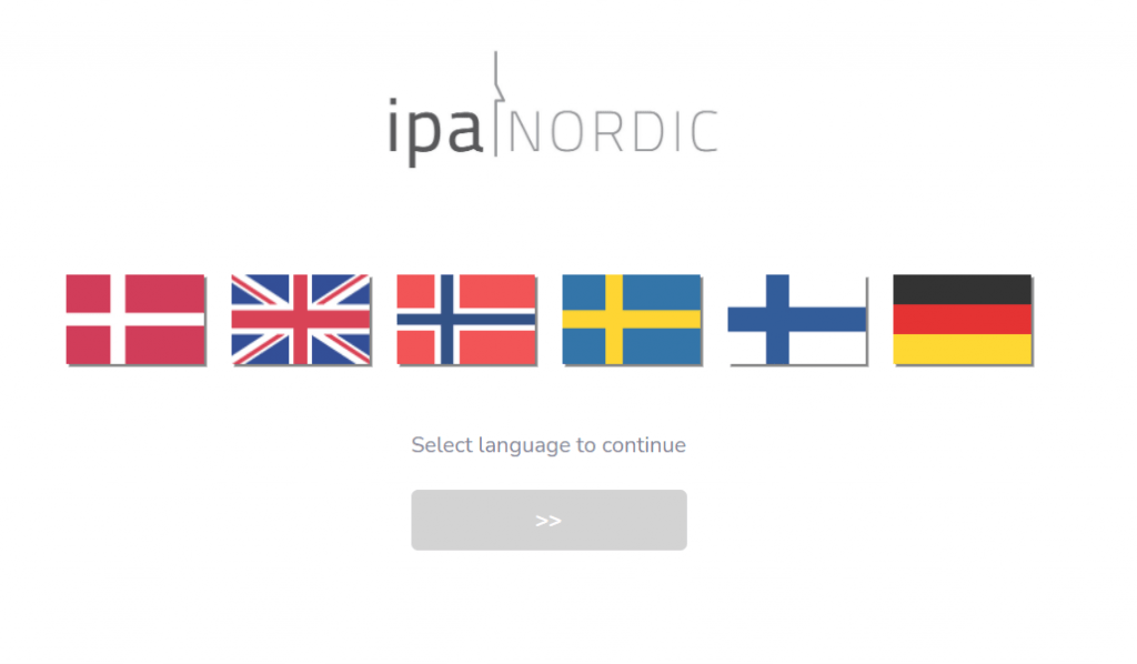 IPA tilgængelig på sprog