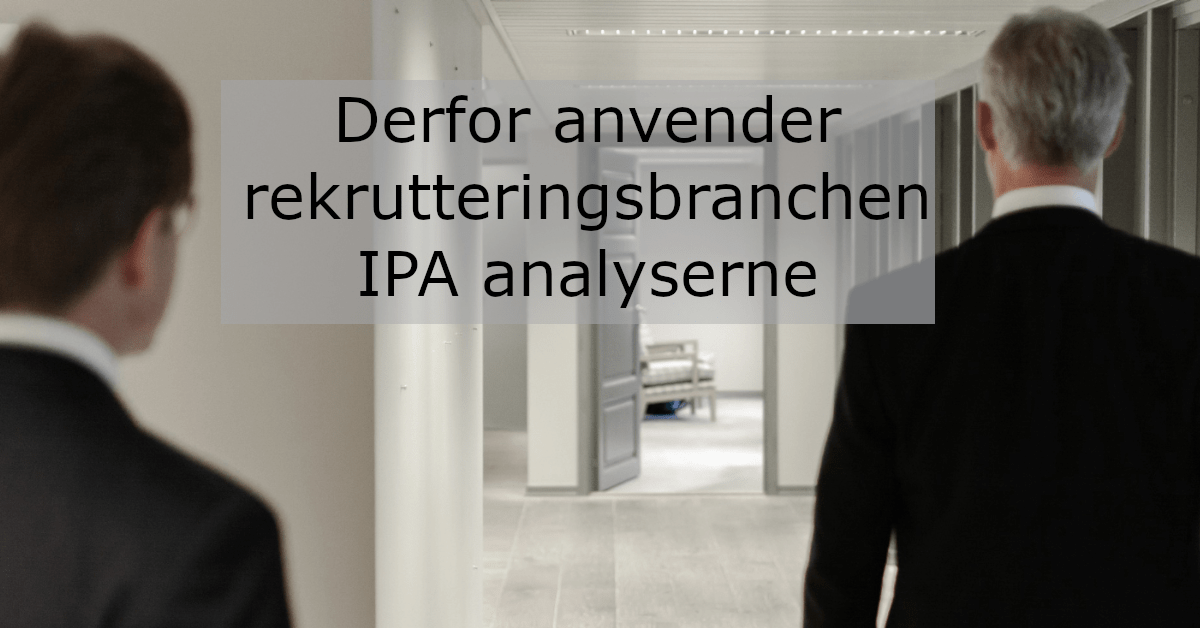 Derfor anvender rek IPA